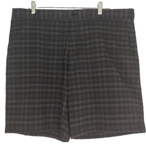 Nike Golf Men's Plaid Dri-Fit Shorts 38 Waist Stretch